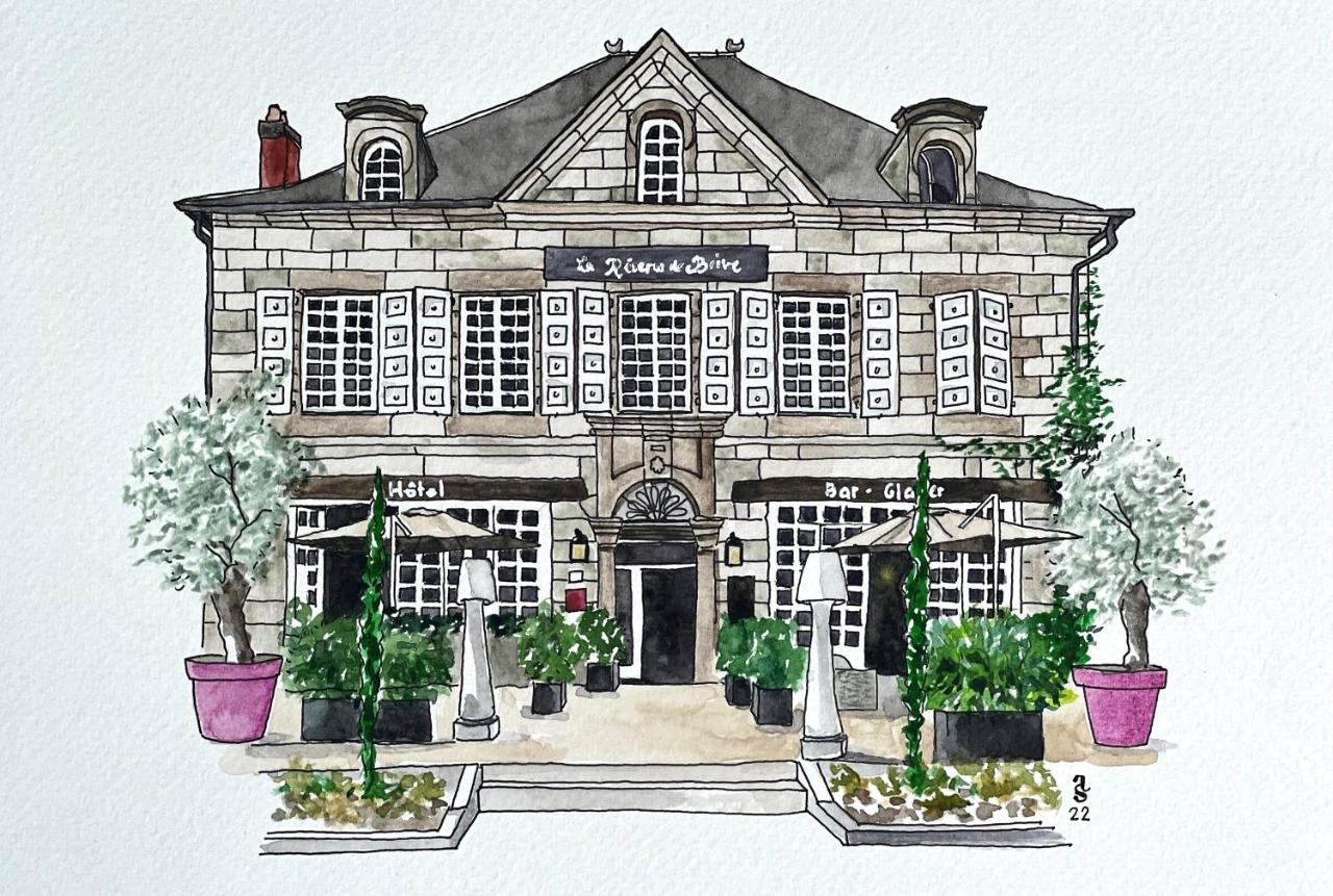 Hotel La Reserve De Brive Exteriör bild